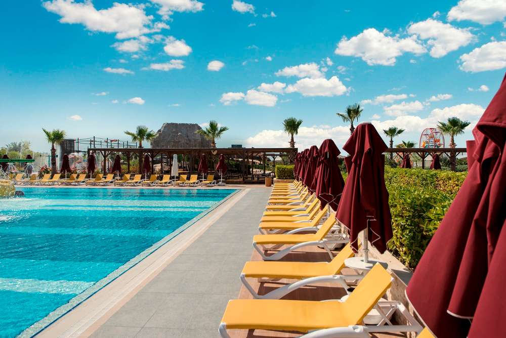 pool sitting aska lara antalya turkey