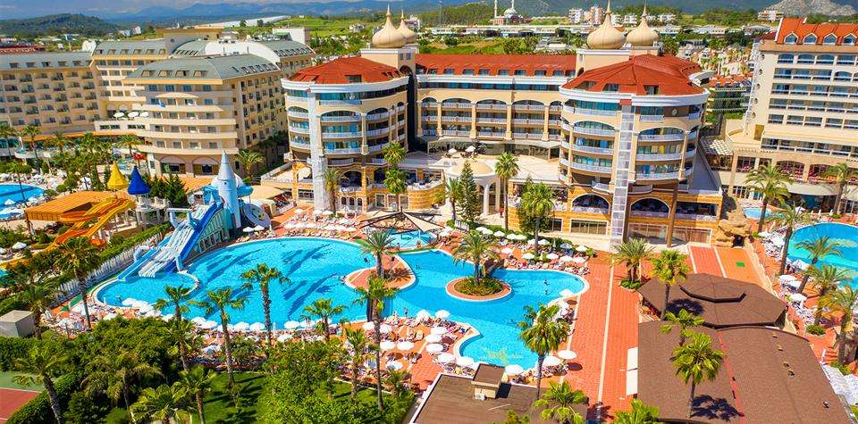 hotel view kirman arycanda antalya turkey
