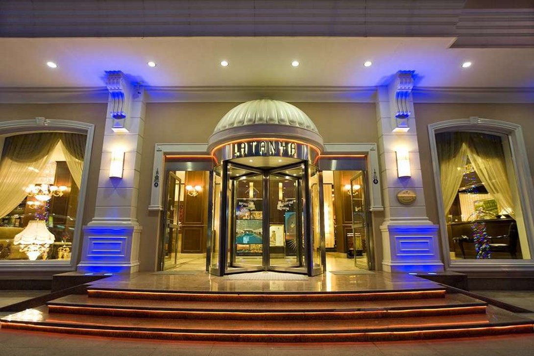 Latanya Palm Hotel Antalya Entrance