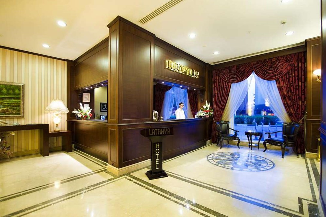 Latanya Palm Hotel Antalya Reception