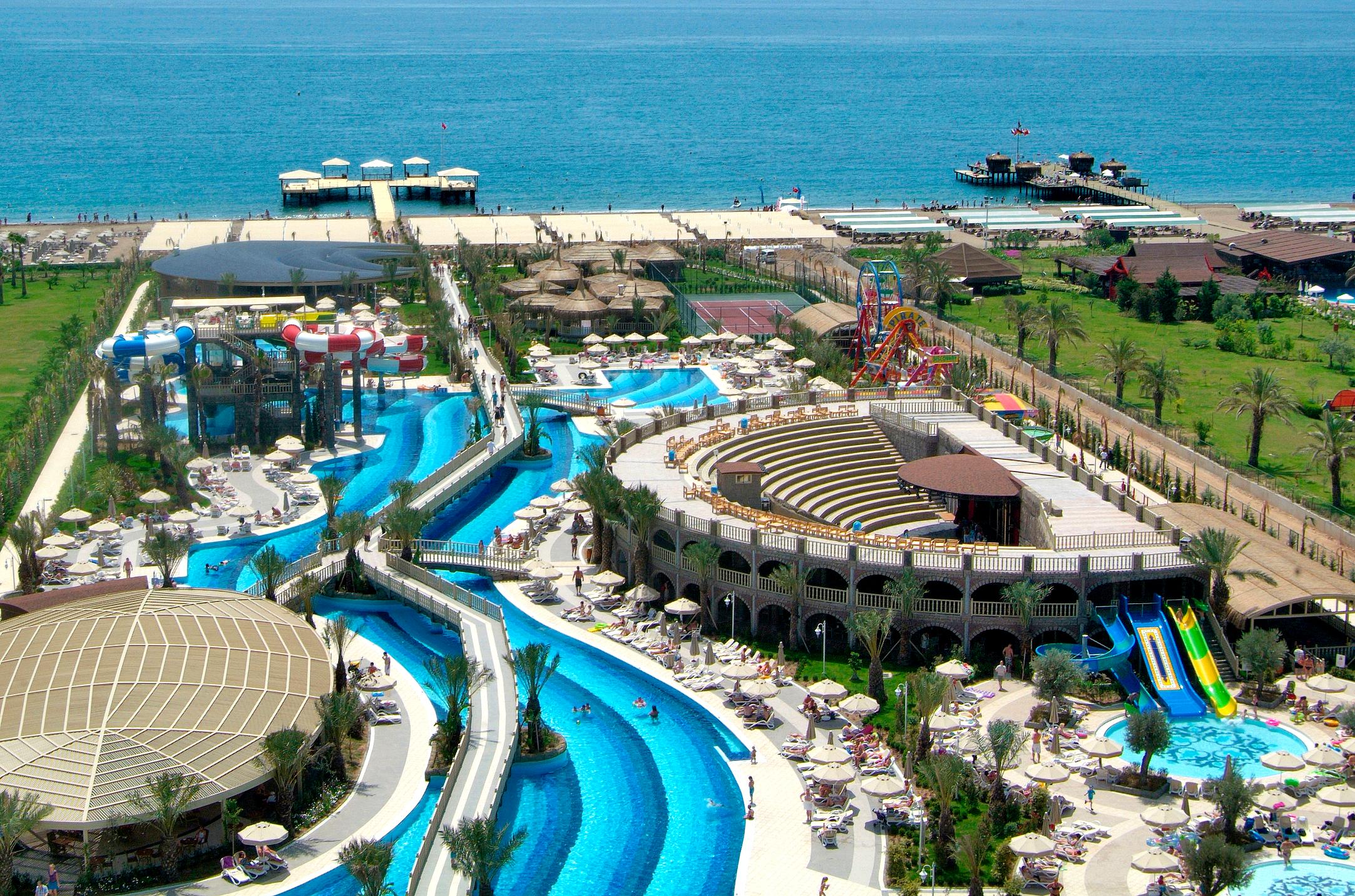 aerial view royal holiday antalya turkey