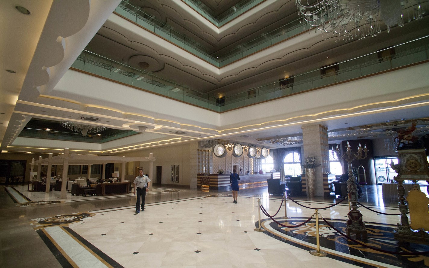 lobby royal holiday palace antalya turkey
