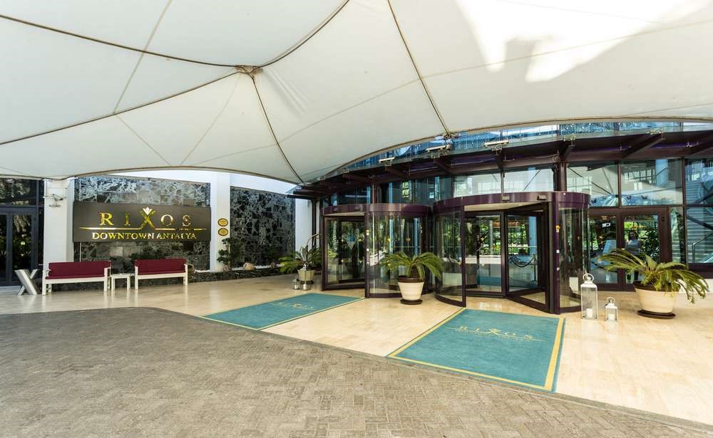 main gate rixos downtown antalya turkey