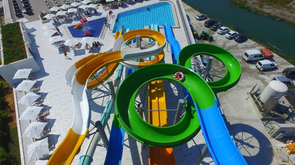 slides wind of lara antalya turkey