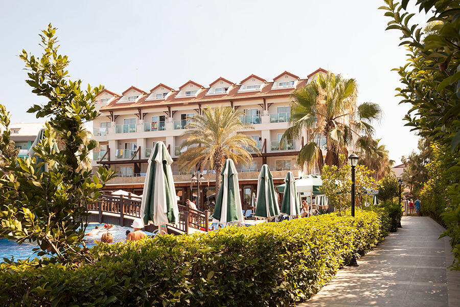Seher Hotel Antalya Front View