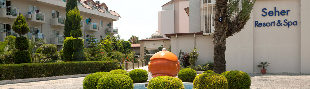 Seher Hotel Antalya Main Entrance