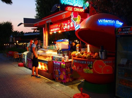 Vibrant nightlife scene nearby 