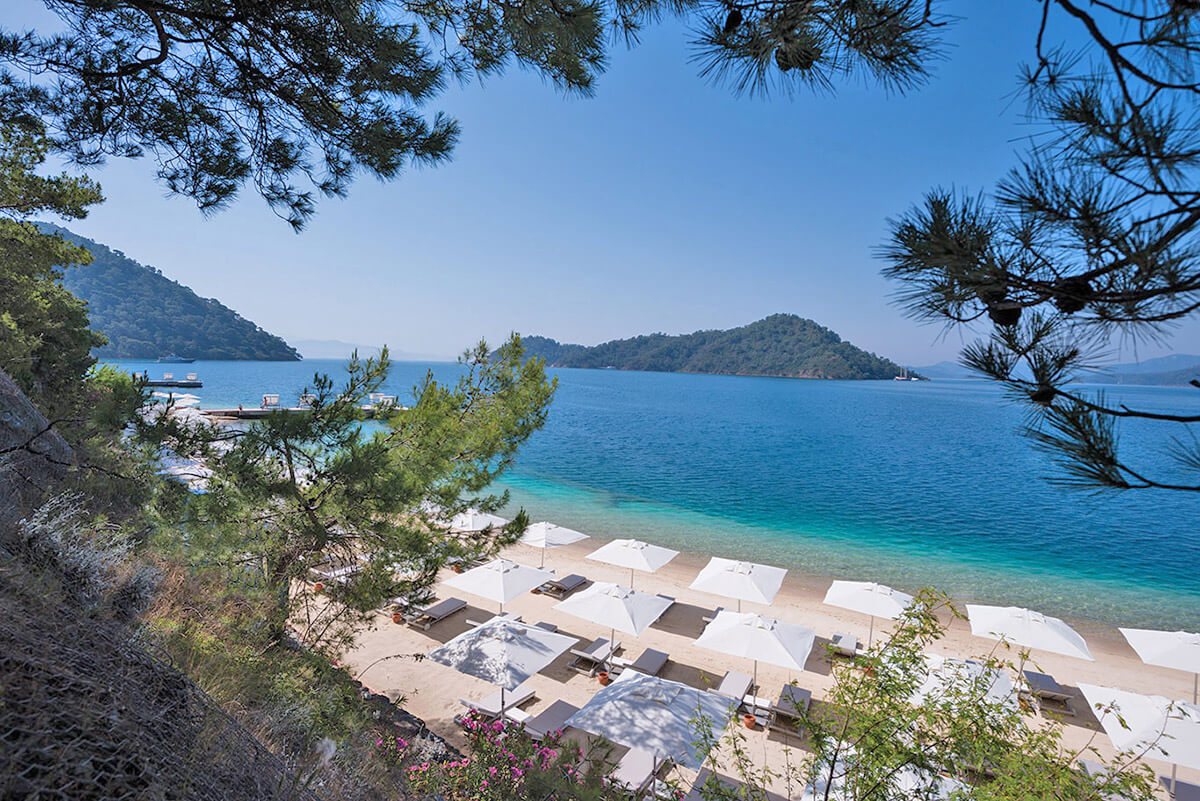beach cabanas d resort dalaman turkey
