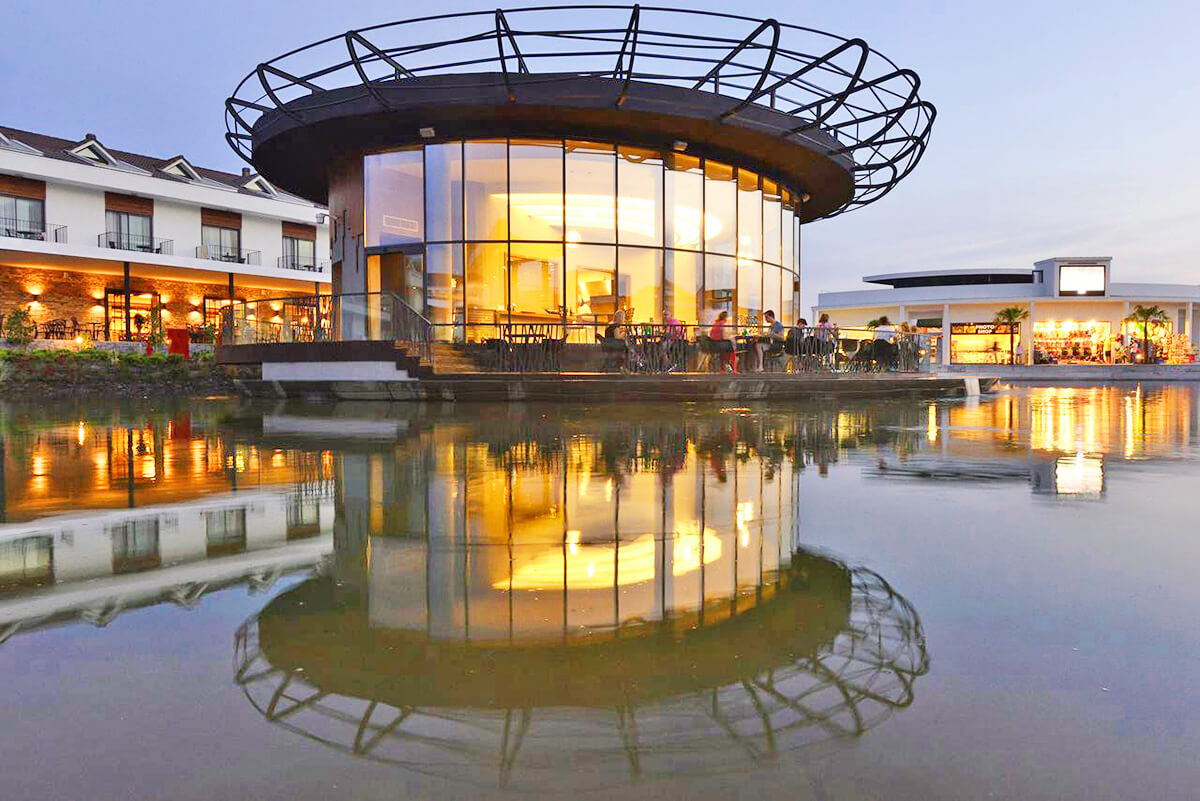 indoor restaurant jiva beach dalaman turkey