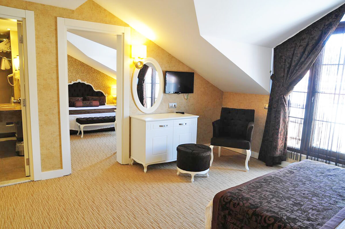 king suite dressing zone