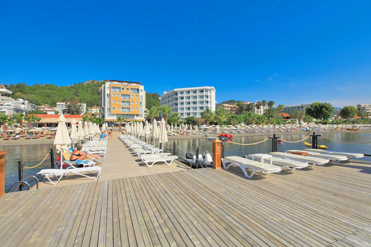 beach cettia beach dalaman turkey