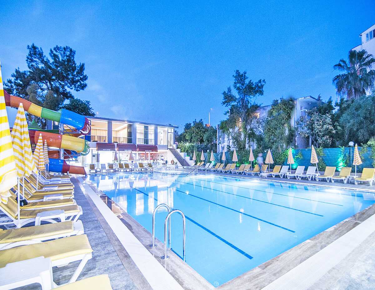 pool view kolibri hotel antalya turkey