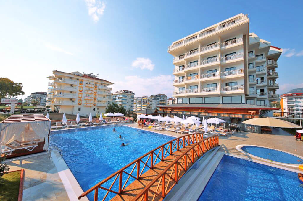 pool view sey beach antalya turkey