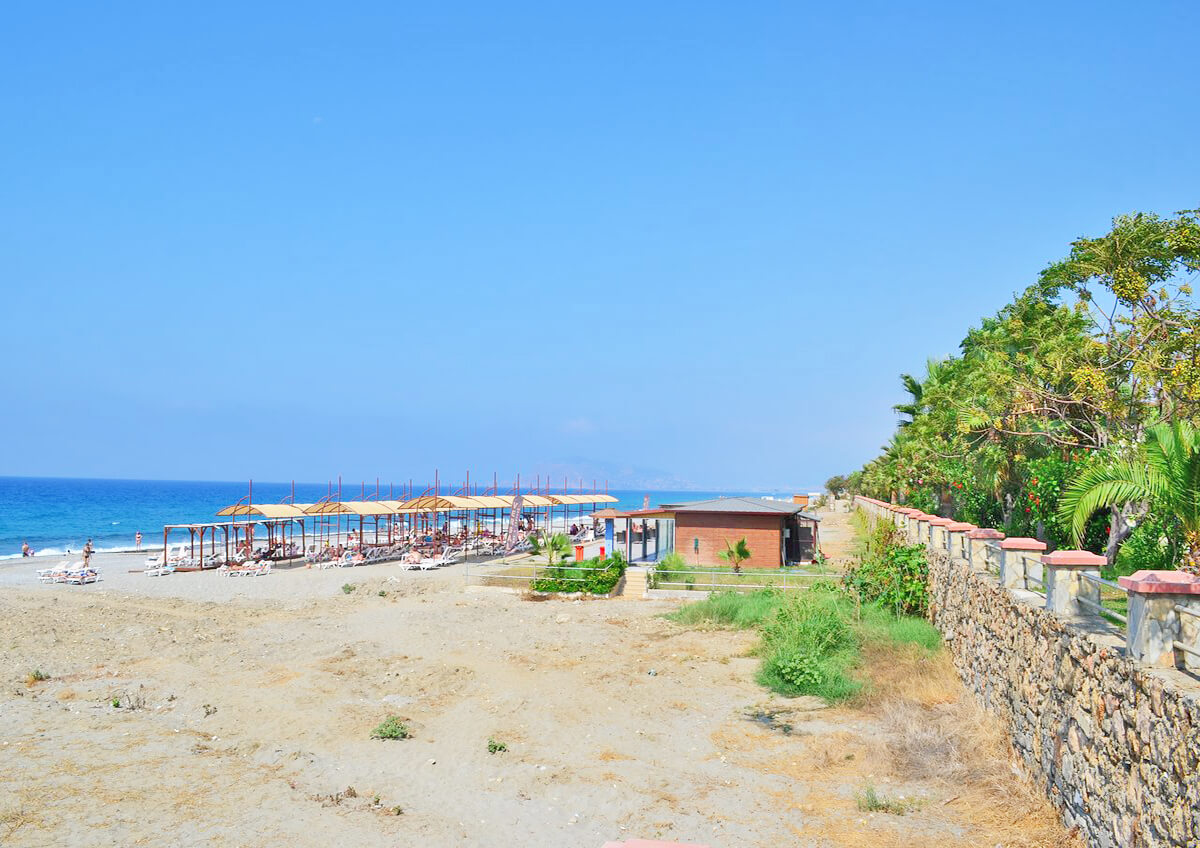 beach view sey beach antalya turkey