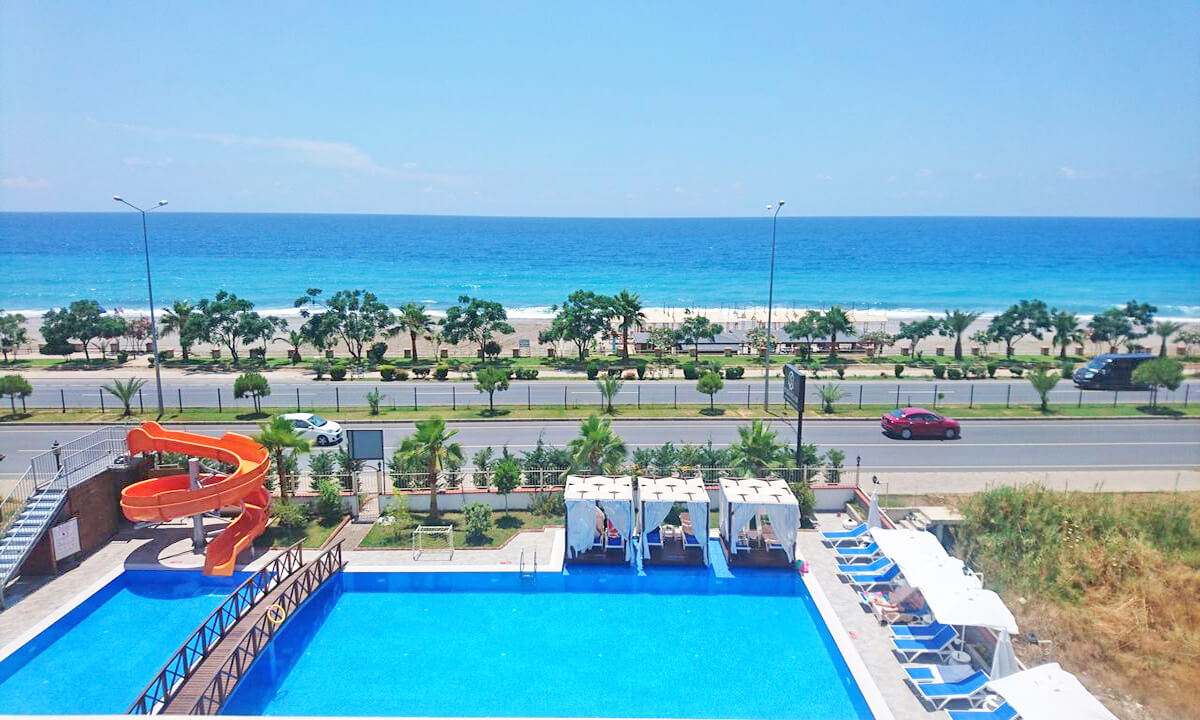 main pool sey beach antalya turkey