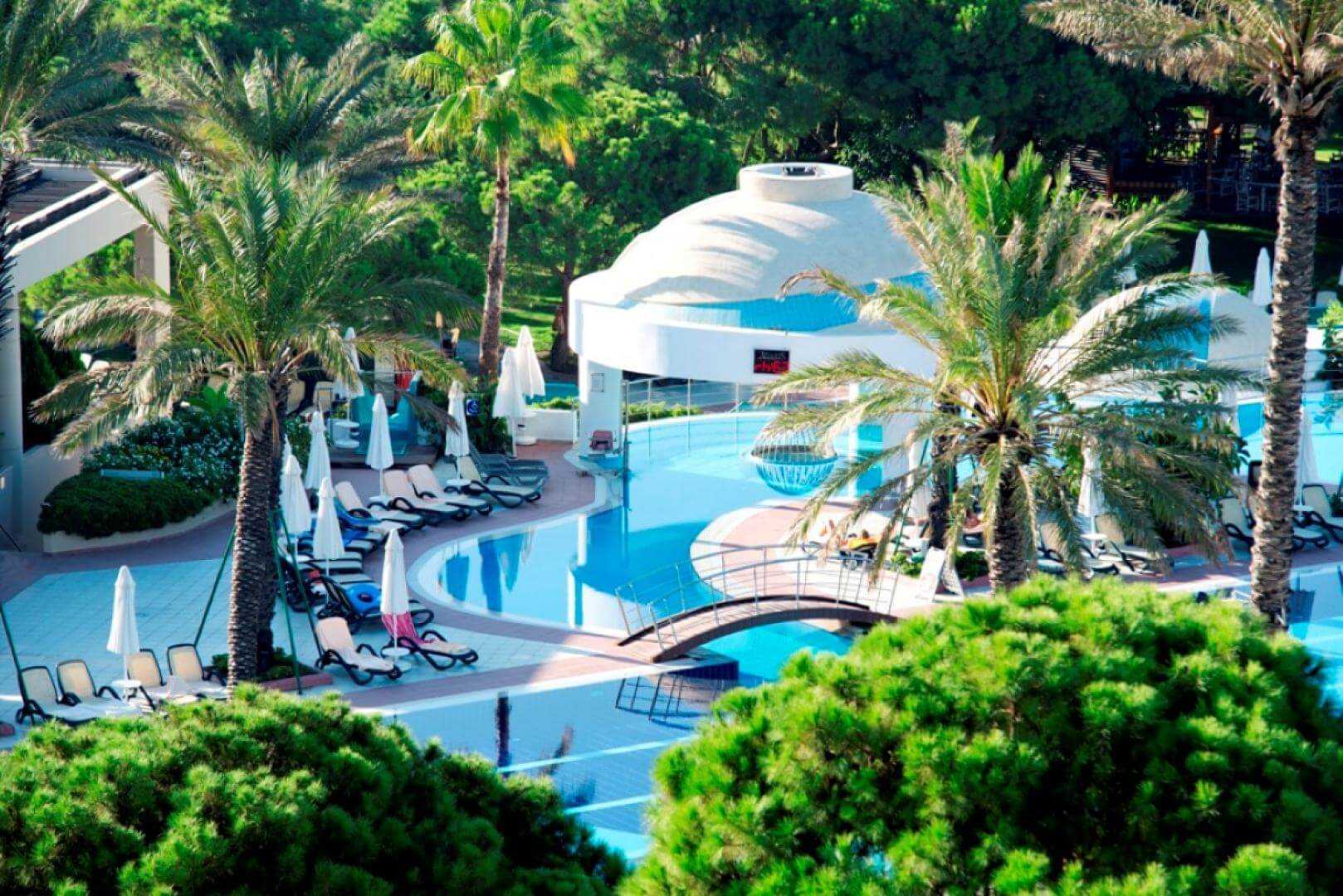 sunbeds limak atlantis hotel antalya turkey