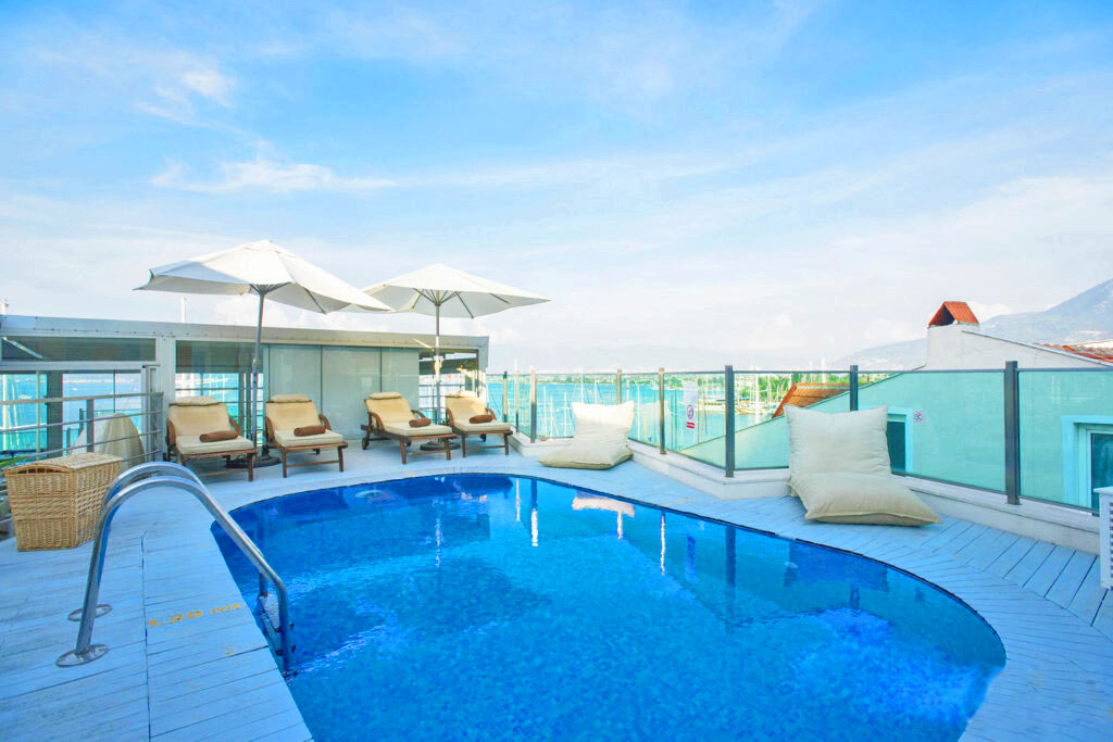 pool alesta yacht hotel dalaman turkey