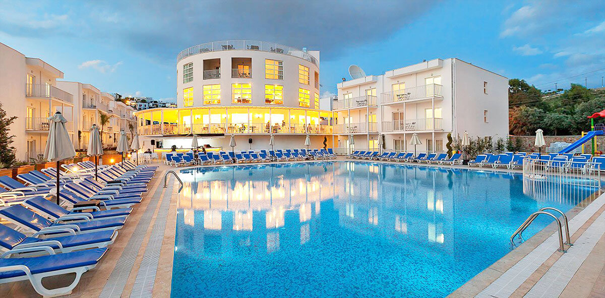 pool view bodrum beach bodrum turkey