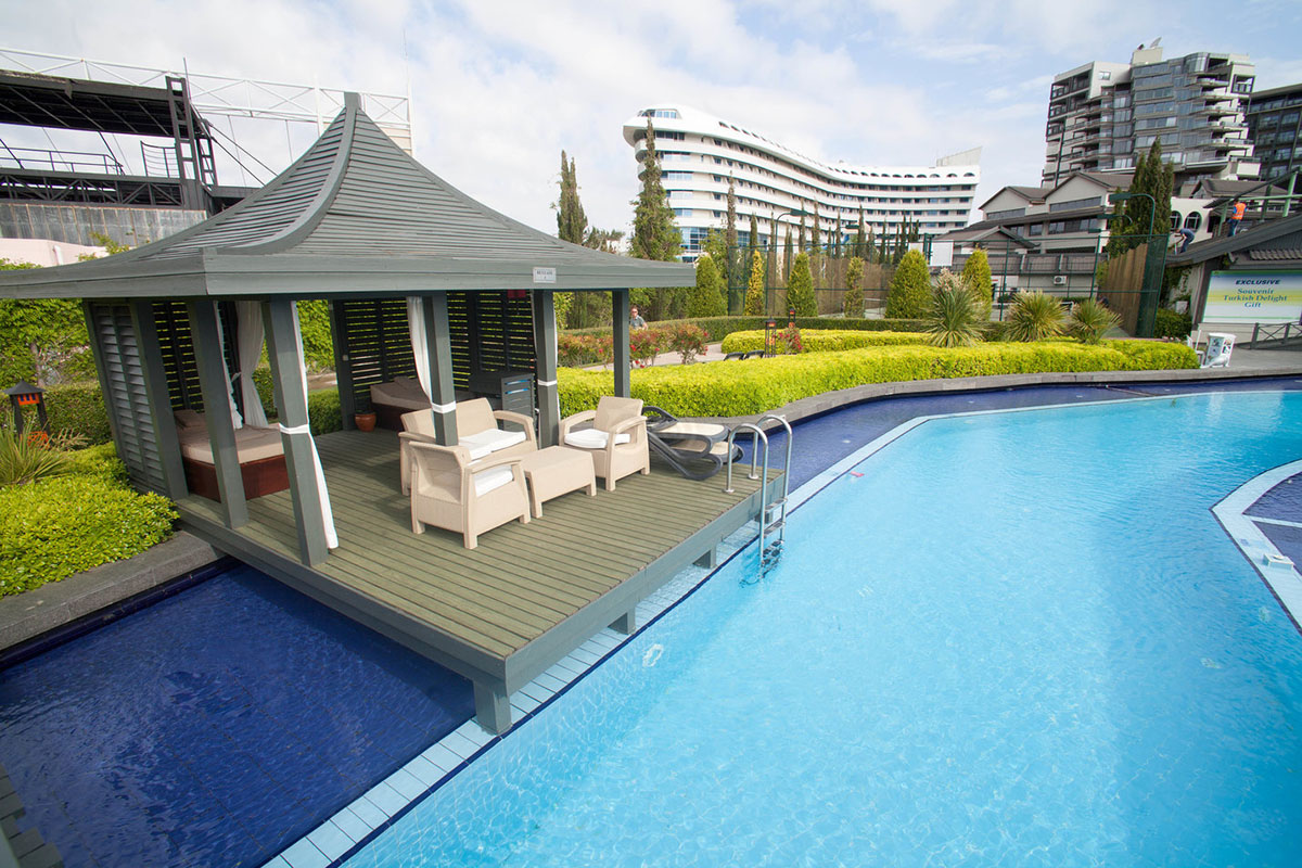 pool view limak lara antalya turkey