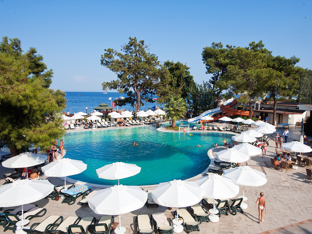 sunbeds crystal aura antalya turkey