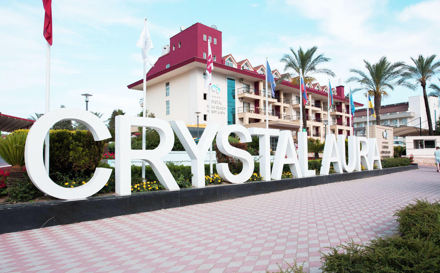 entrance crystal aura antalya turkey
