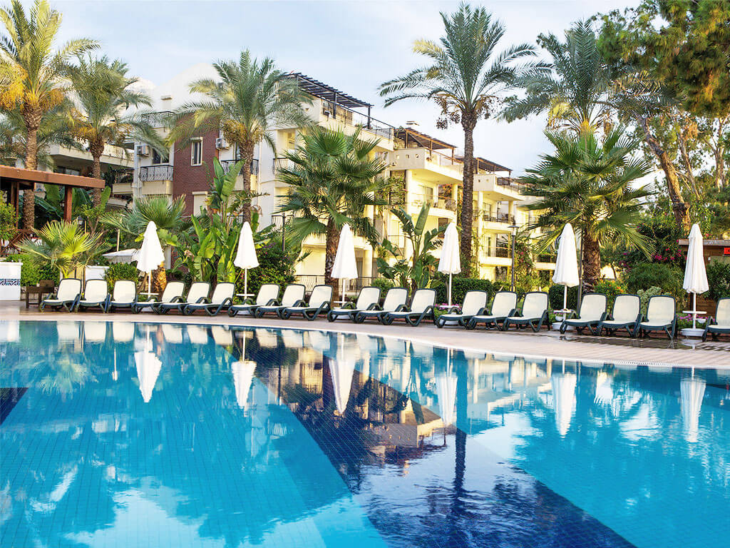 pool view crystal aura antalya turkey