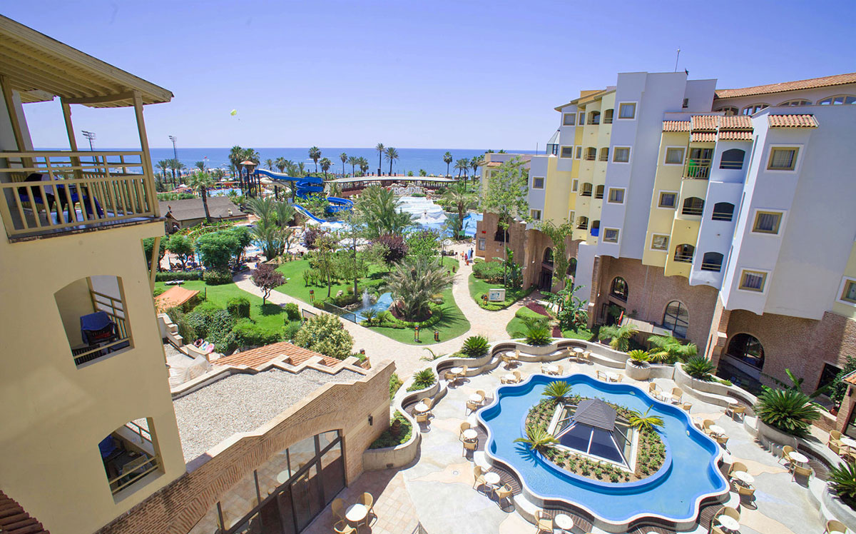 pool view limak arcadia antalya turkey