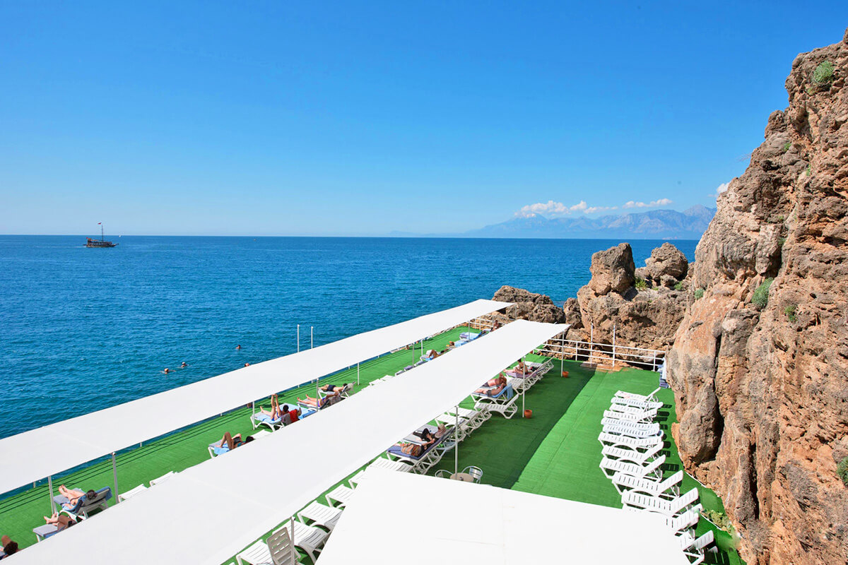 beach sitting club falcon antalya turkey