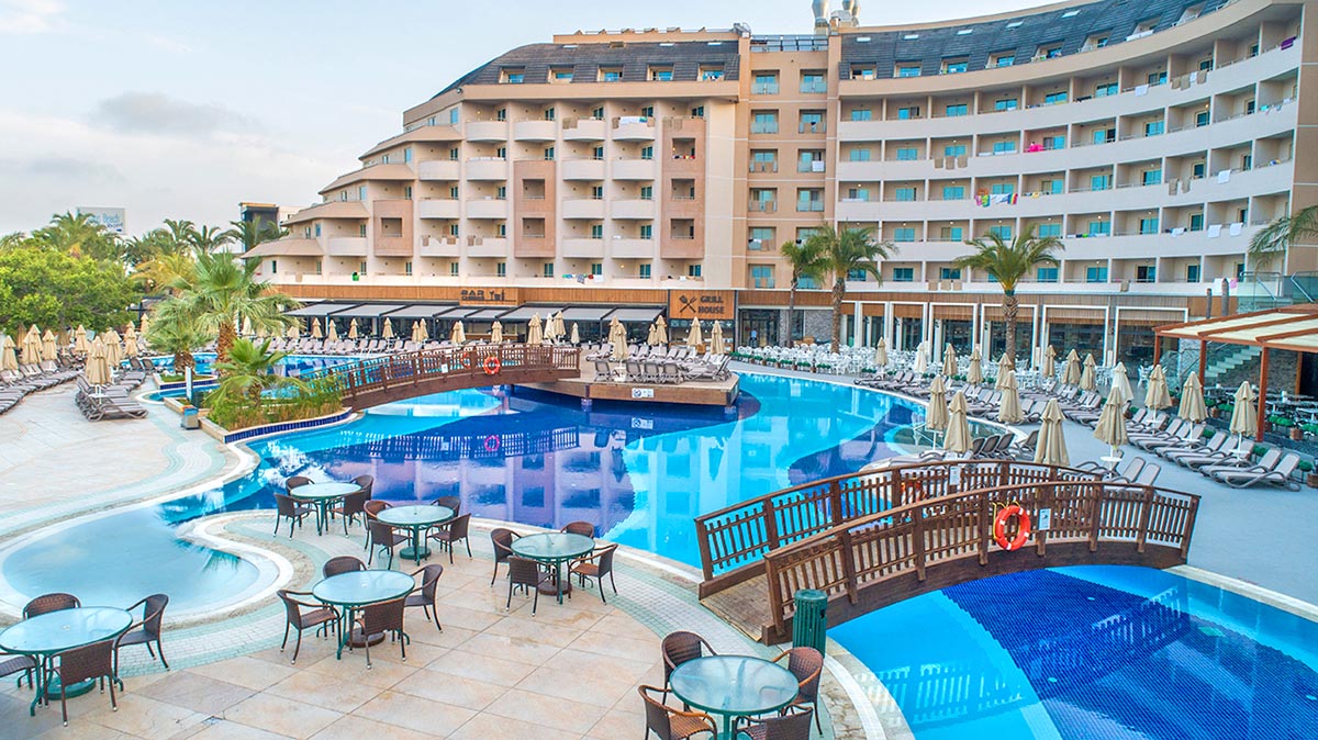 hotel view long beach antalya turkey