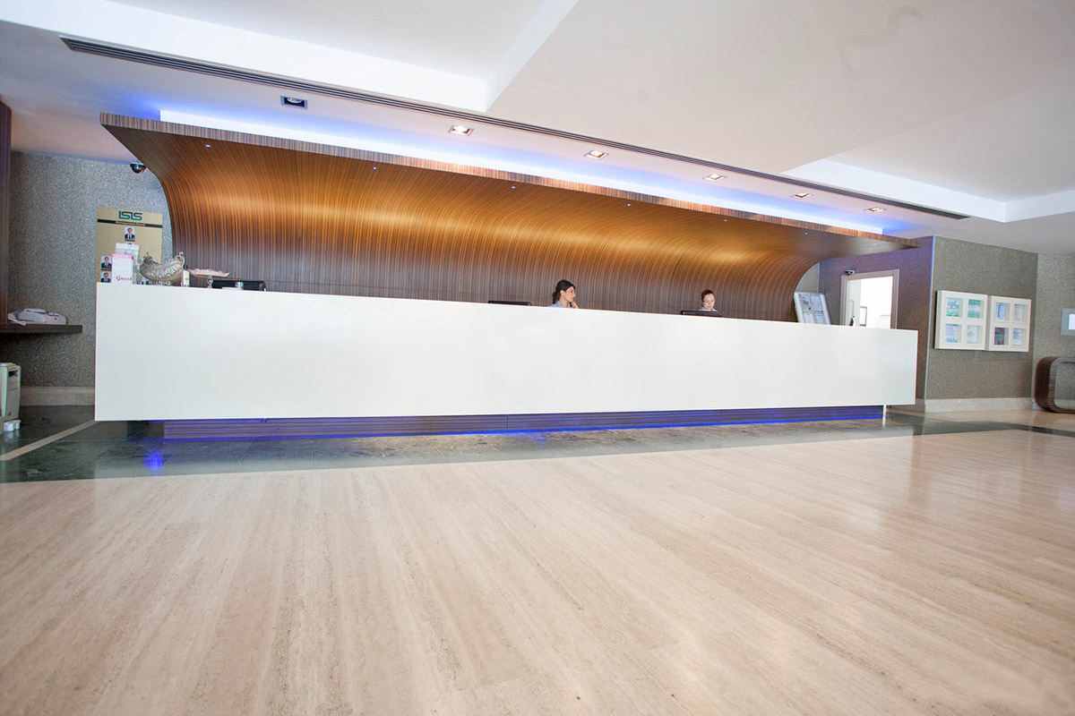 reception isis hotel bodrum turkey