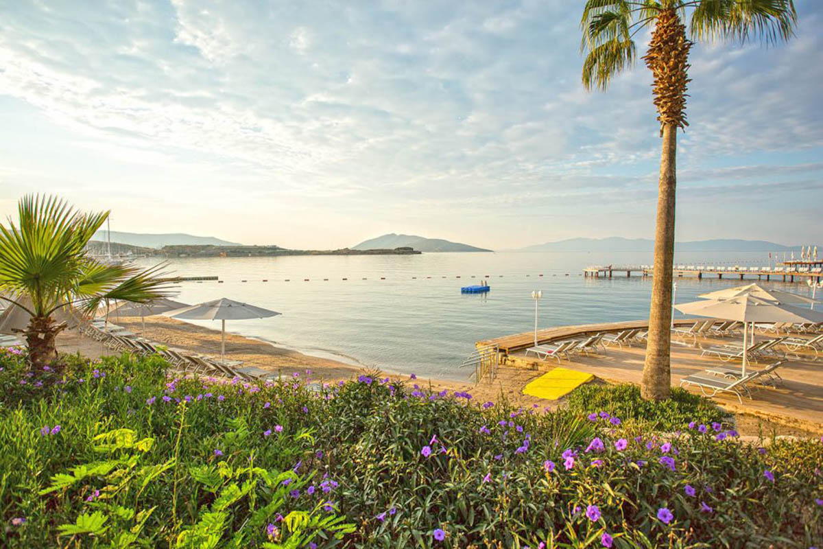 beach view isis hotel bodrum turkey