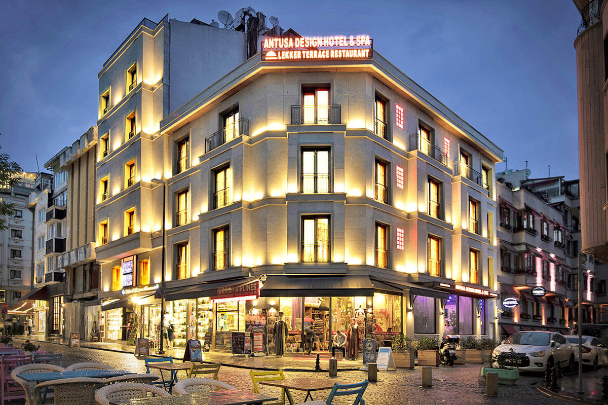 hotel view antusa design istanbul turkey