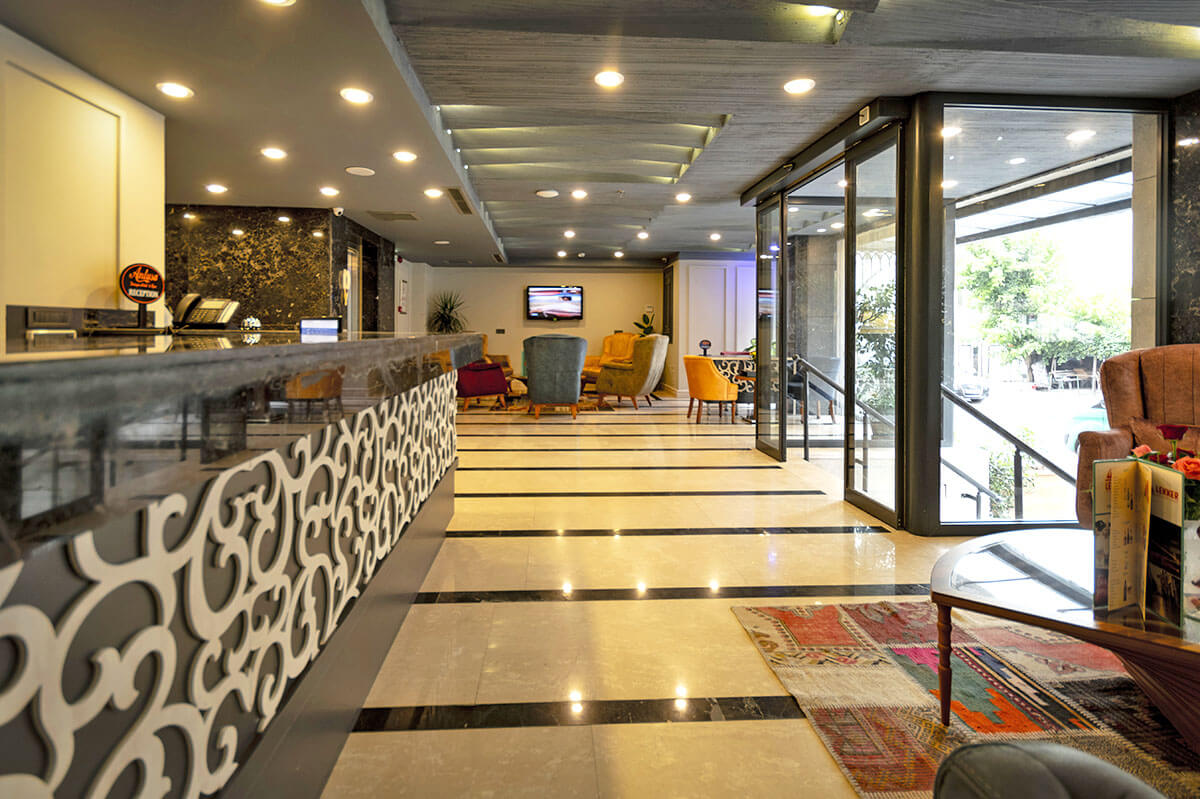 hotel entrance antusa design istanbul turkey