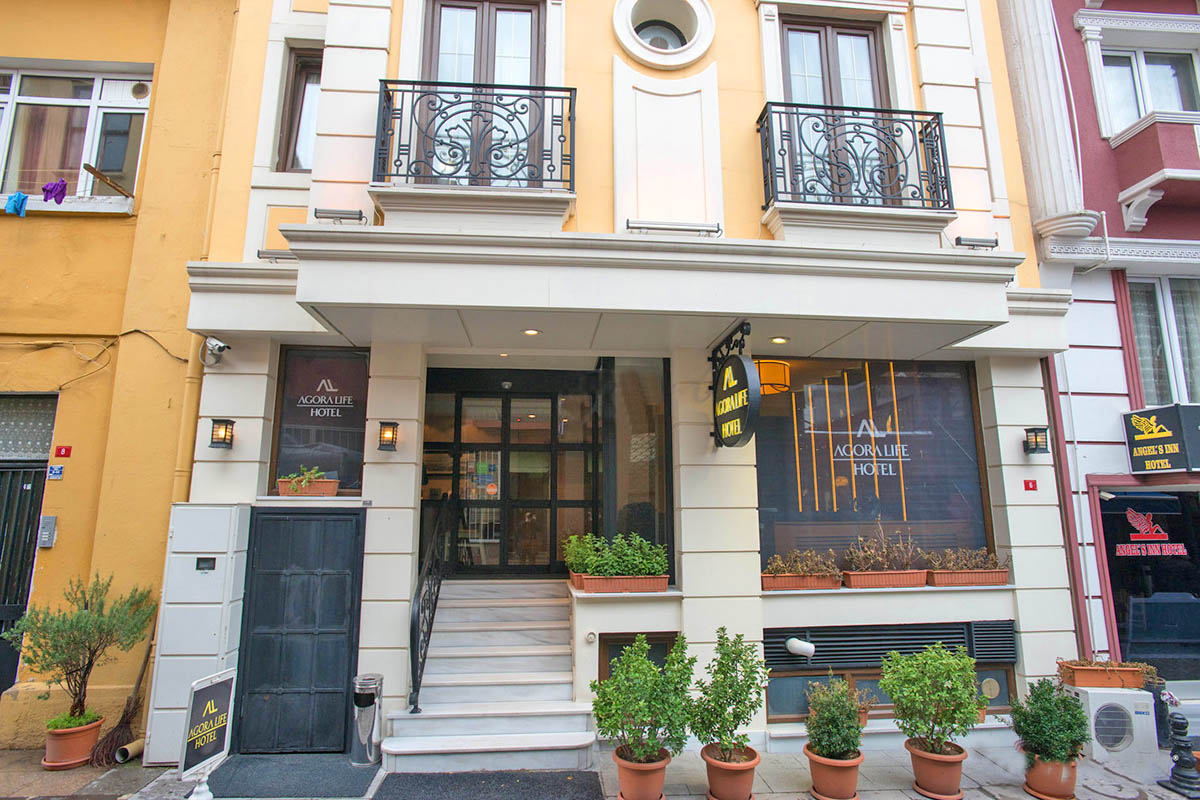 hotel entrance agora life istanbul turkey