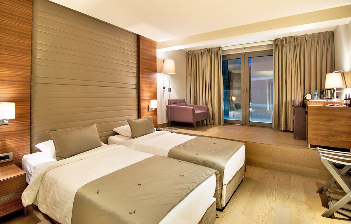 arcadia blue hotel twin room