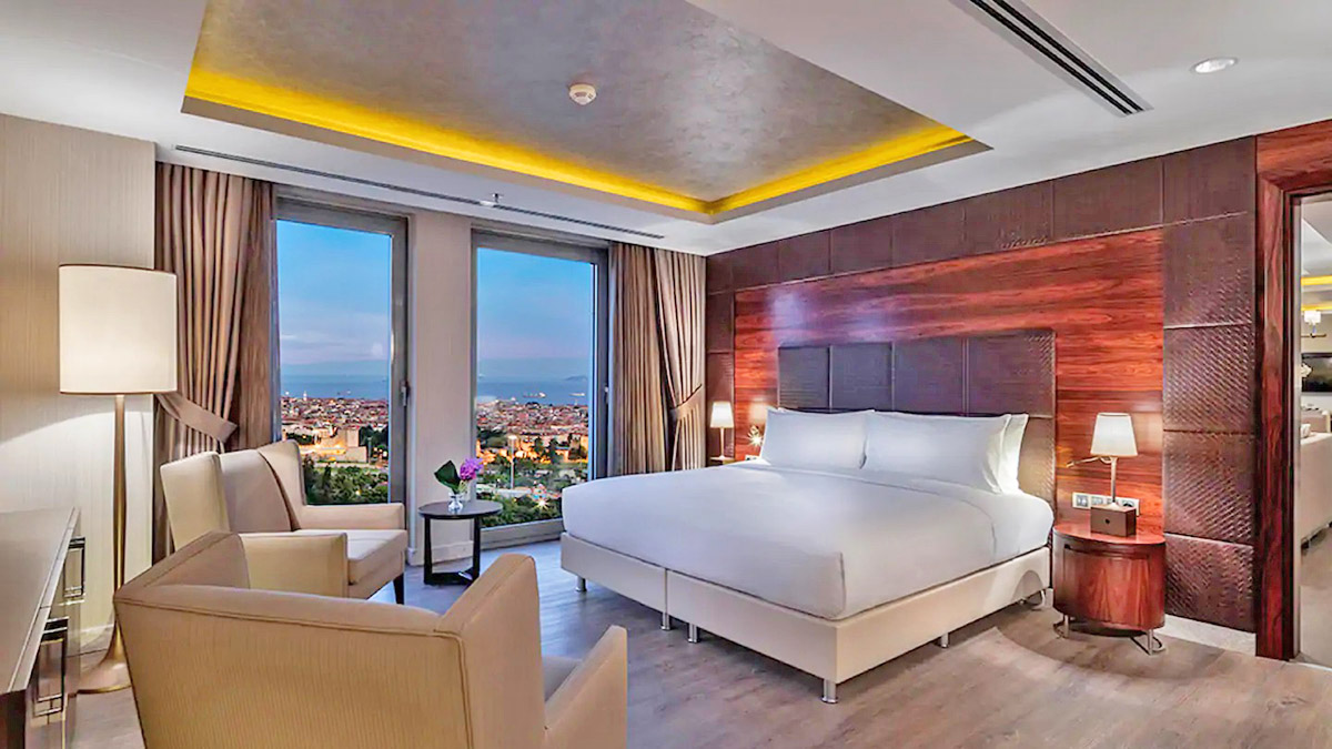 double tree hilton hotel double room