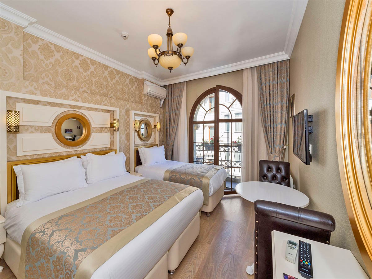 harmony hotel triple bedroom