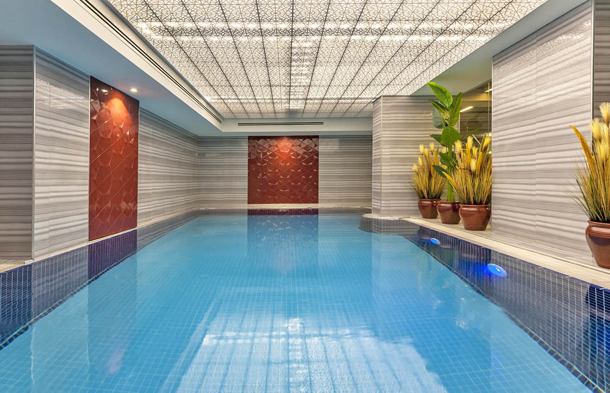 indoor pool yasmak sultan istanbul turkey