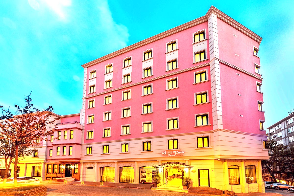 exterior grand yavuz hotel istanbul turkey