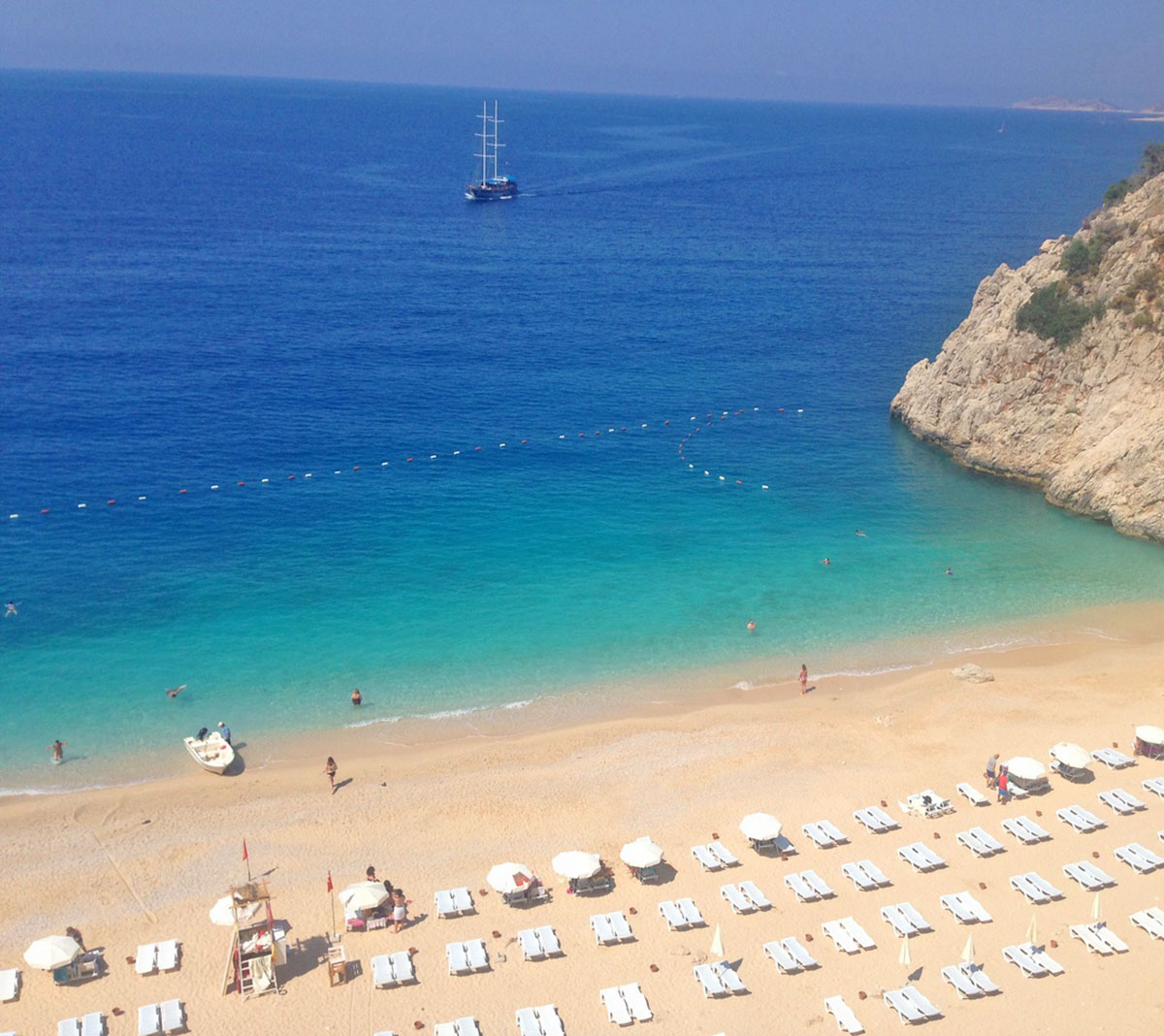 Choice of water sports opportunities