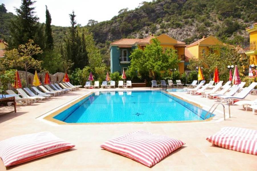 pool view hotel imparator dalaman turkey
