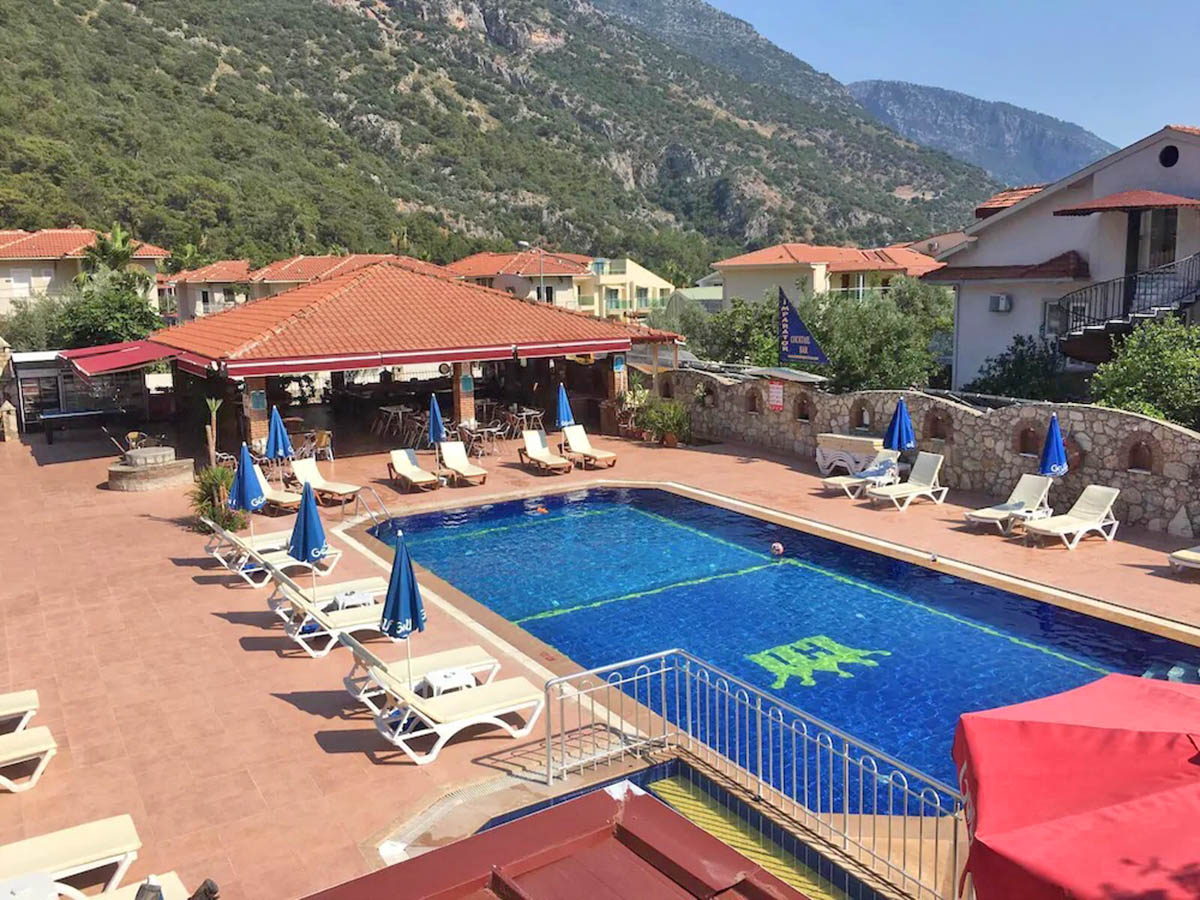 pool view hotel imparator dalaman turkey