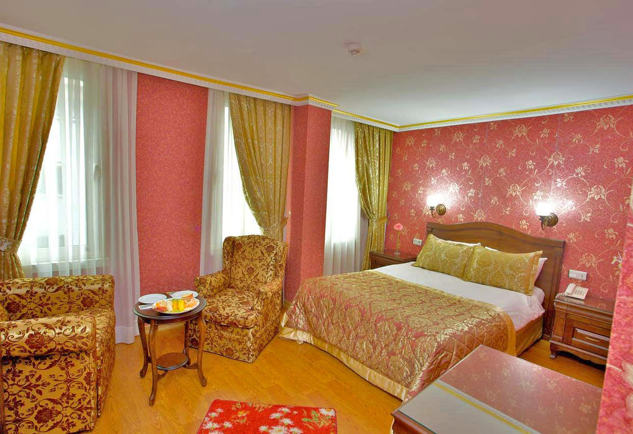 my assos hotel double bedroom