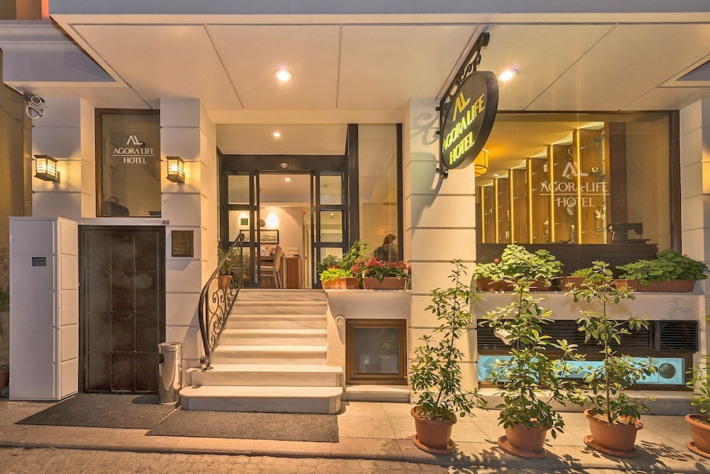 hotel entrance agora life istanbul turkey