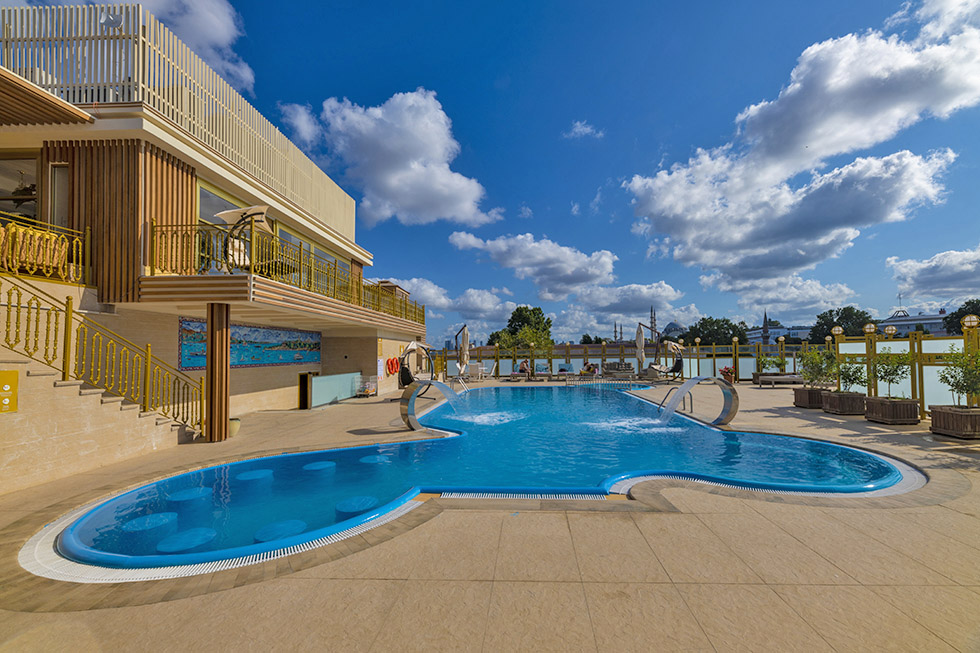 outdoor pool celal aga istanbul turkey