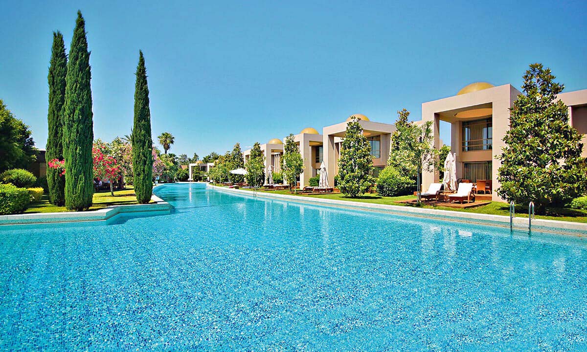pool view gloria serenity antalya turkey