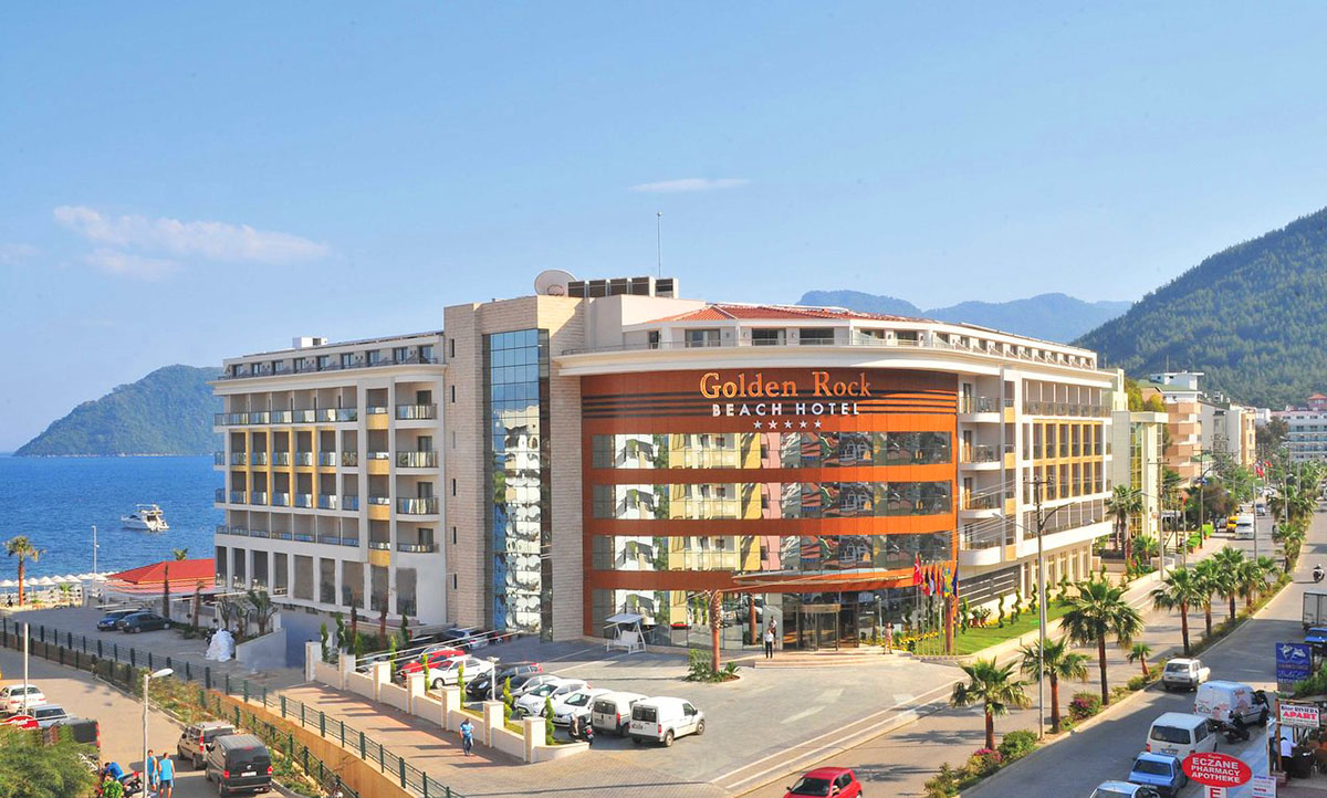 hotel view golden rock dalaman turkey