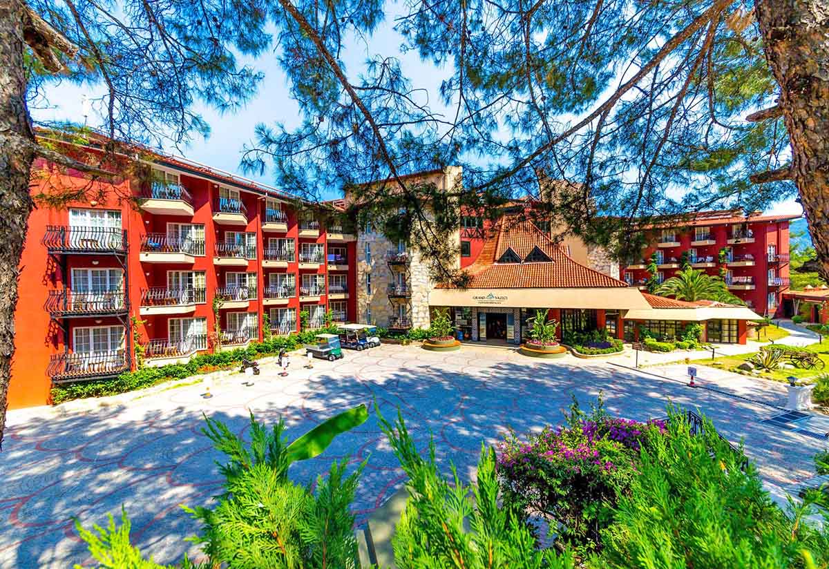 entrance grand yazici dalaman turkey