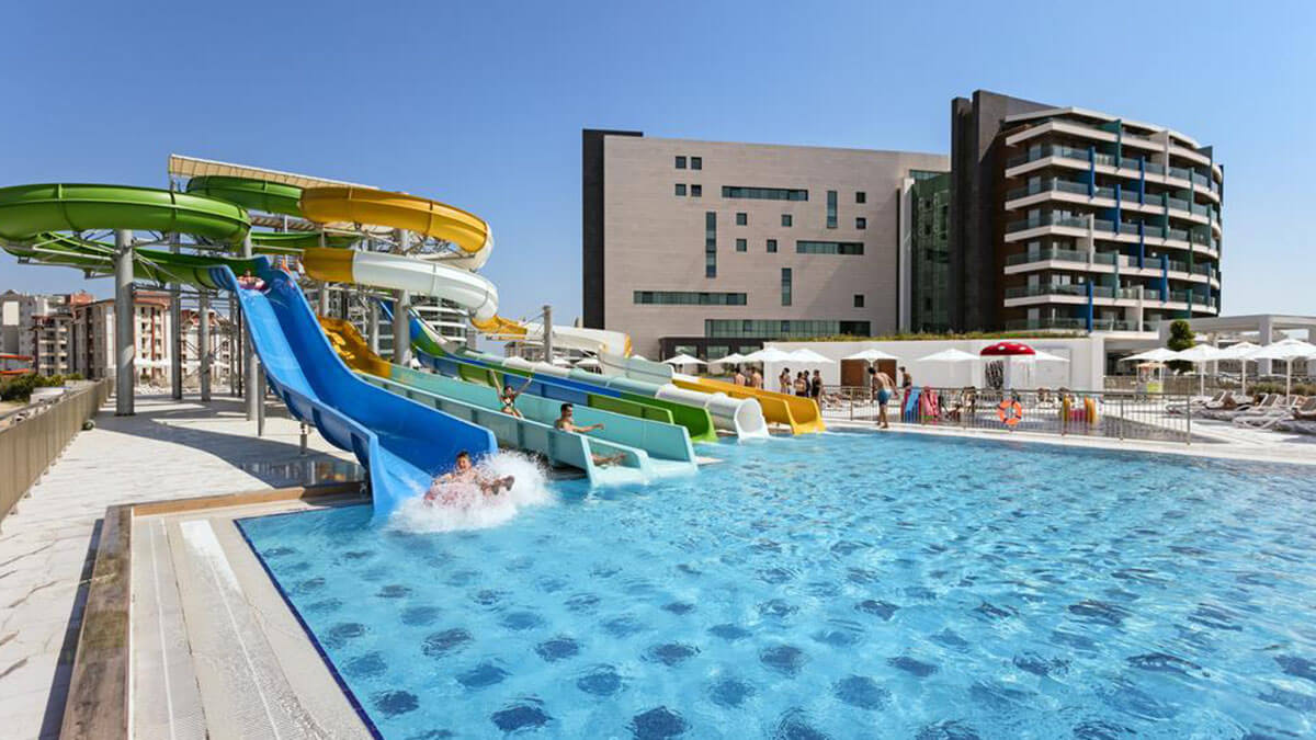 water slides wind of lara antalya turkey