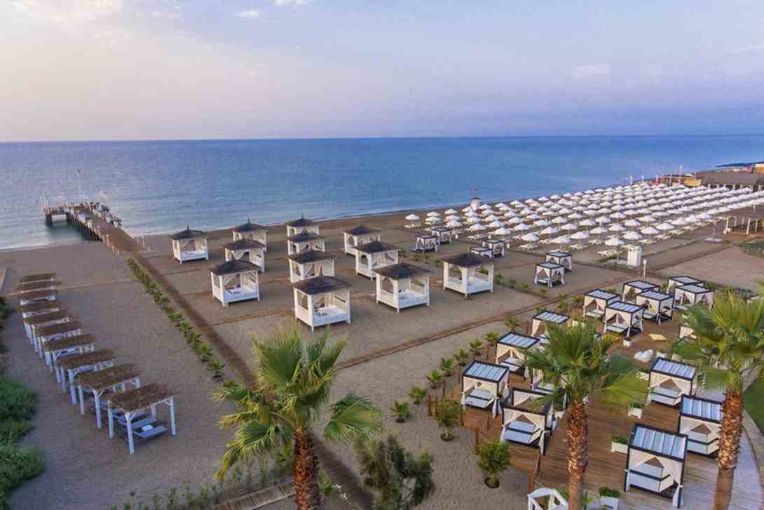 beach view barut lara antalya turkey